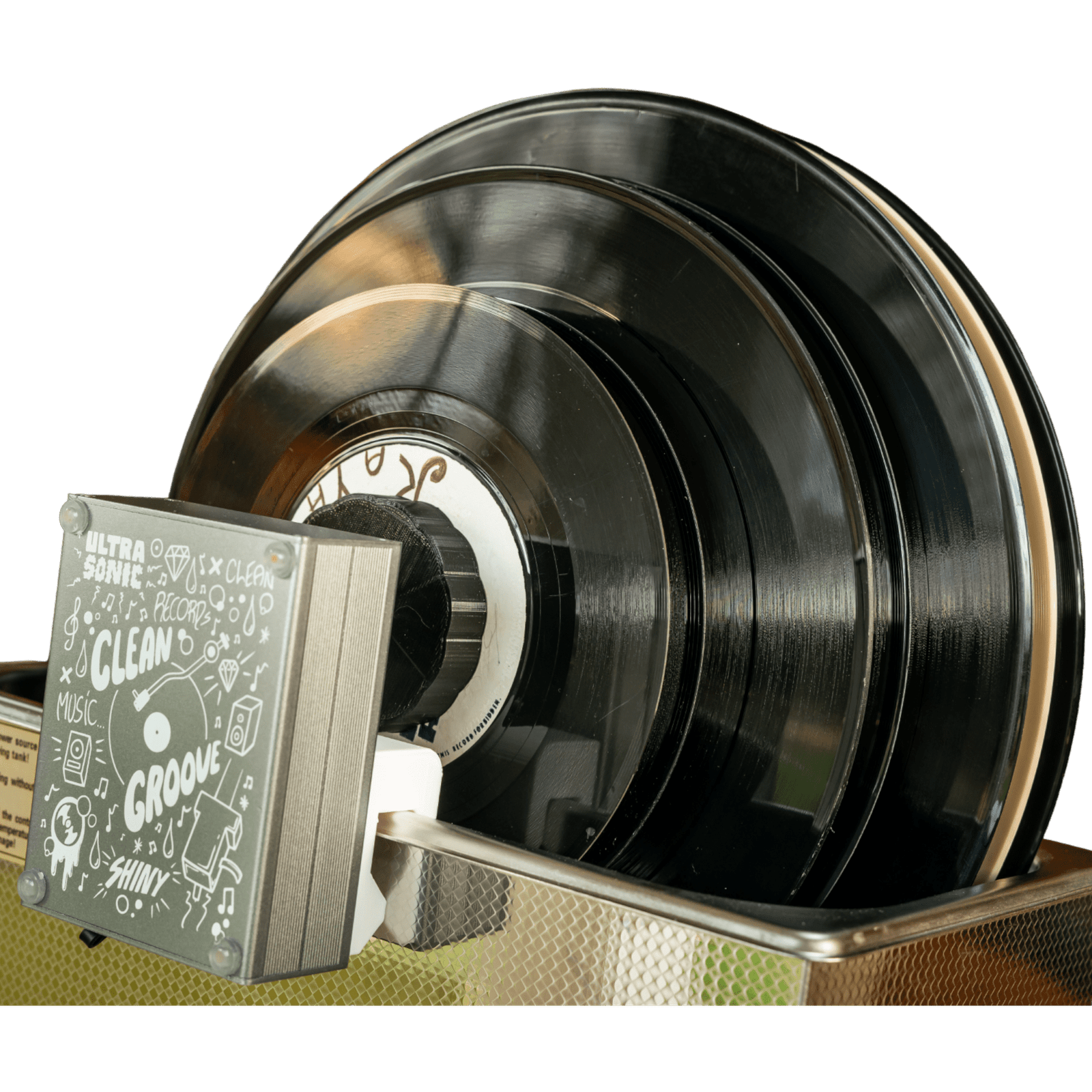 BPAC Nettoyeur ultrasons 6 litres et son nettoyeur de disques vinyles