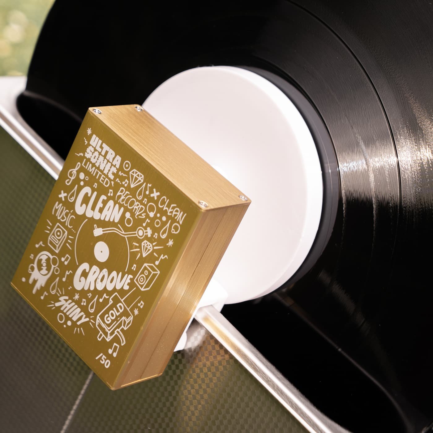 CleanGroove - Nettoyeur Vinyle Ultrason GOLD